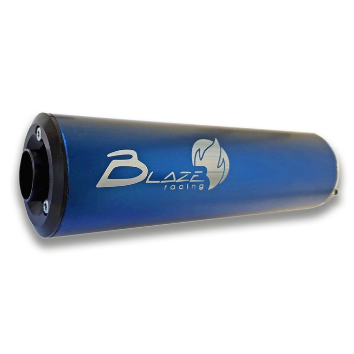Silenciador Blaze Aluminio Anodizado Azul