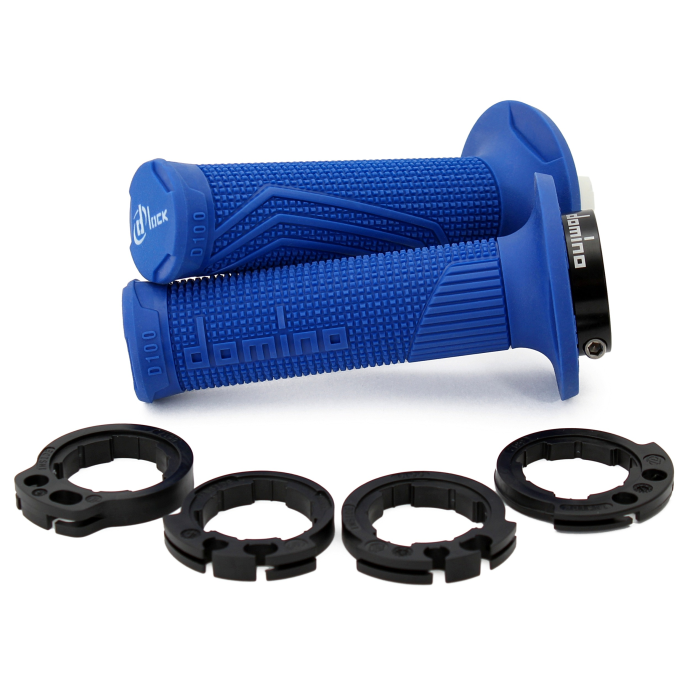 Puños Domino D100 OFF ROAD COLOR Azul...