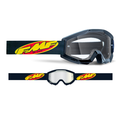 Gafas FMF Powercore Google Core Black Clear Lens
