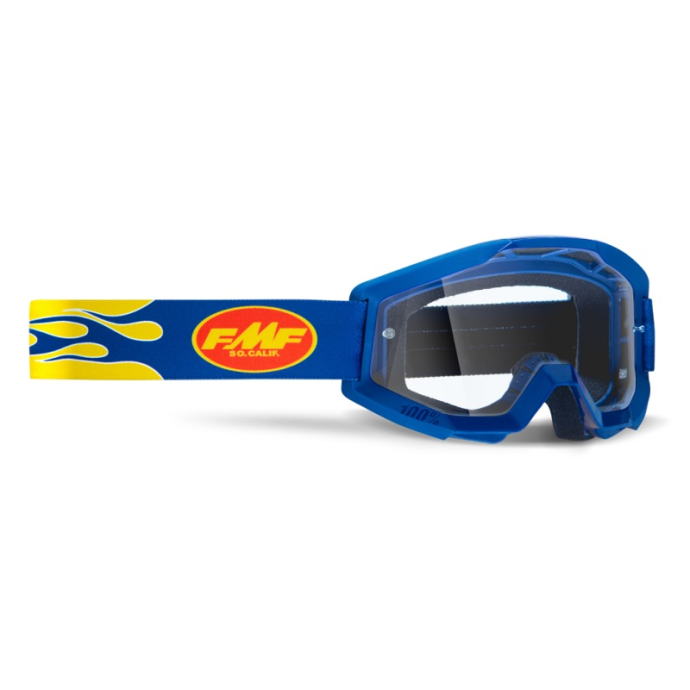 Gafas FMF Powercore Google Flame Navy...