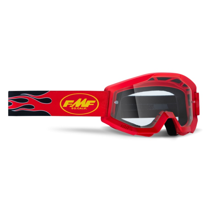 Gafas FMF Powercore Google Flame Red...