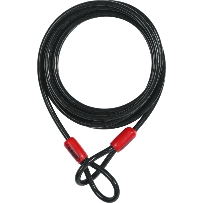 Cable de acero Abus Cobra 10/500 Negro