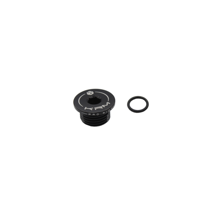 Tapón Cárter KRM Derbi Negro