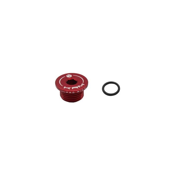 Tapón Cárter KRM Derbi Rojo